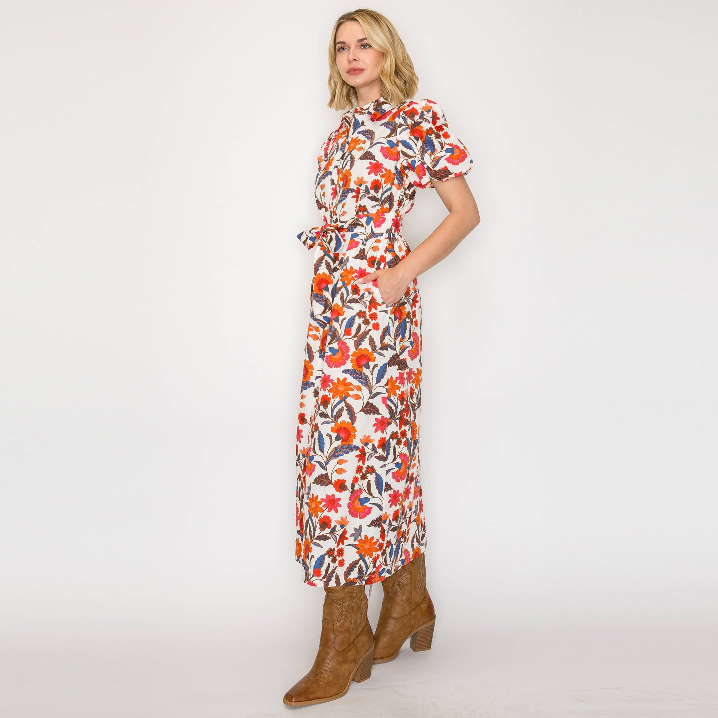 Festival Dream Shirts Midi Dress