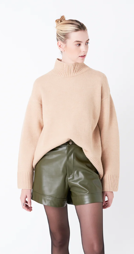 Pu Shorts