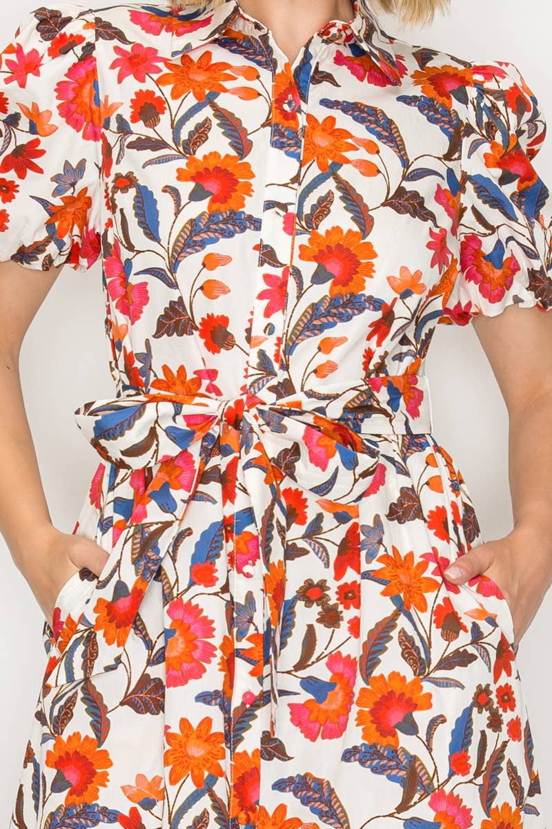 Festival Dream Shirts Midi Dress