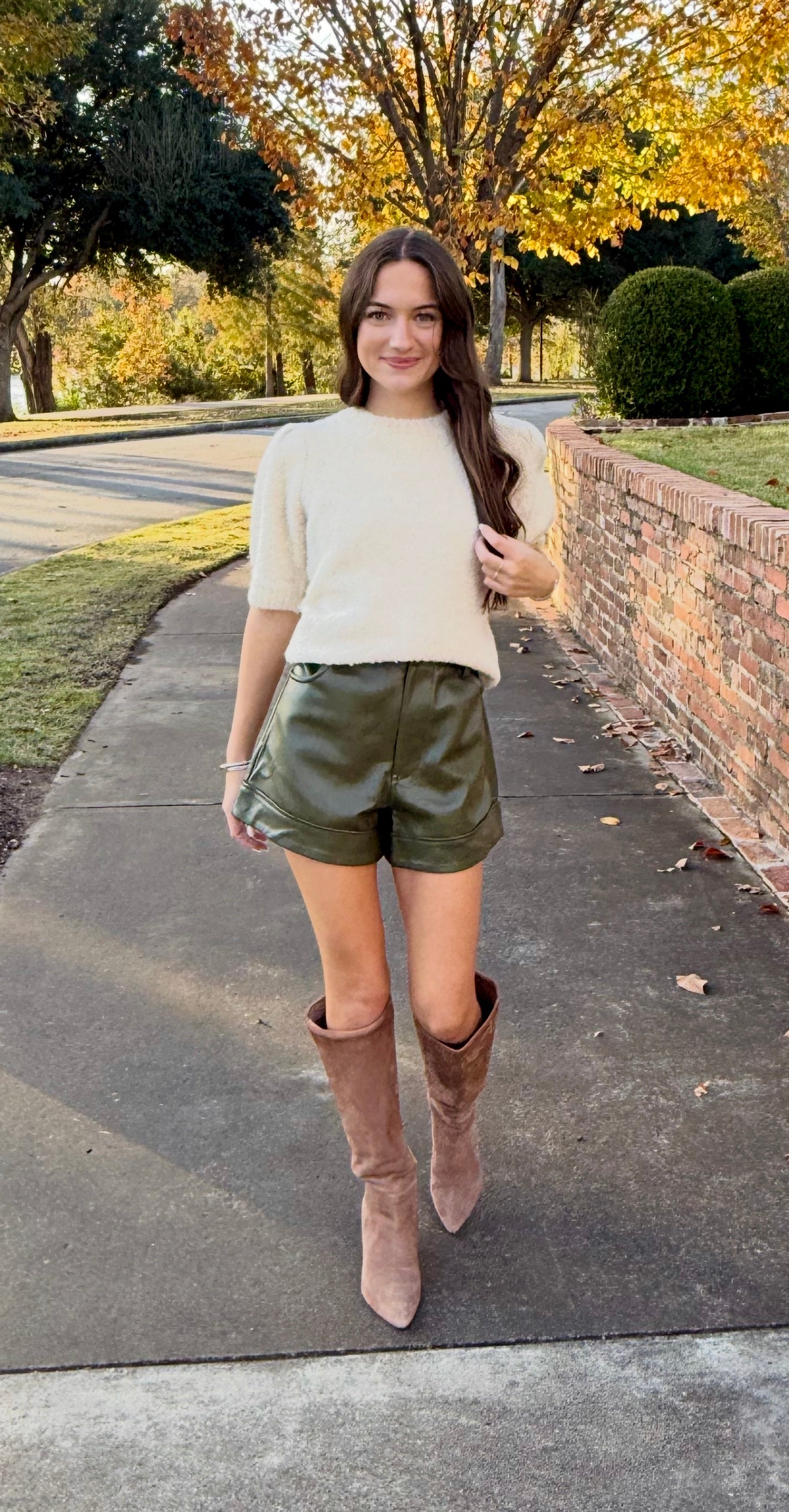 Pu Shorts