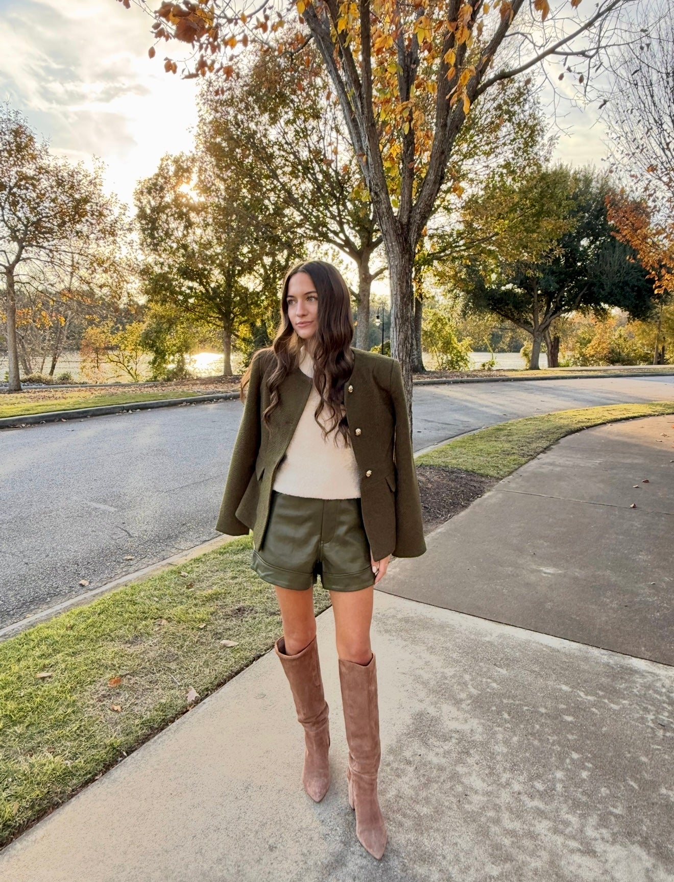 Pu Shorts